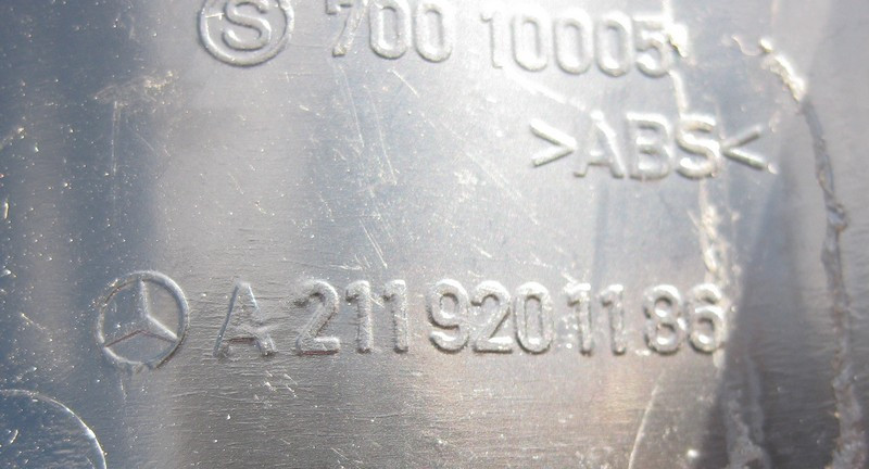 Mercedes-Benz  A2119201186 9051 Кришка петлі заднього лівого розкладного сидіння чорна E-Class W211 Одесса - изображение 2