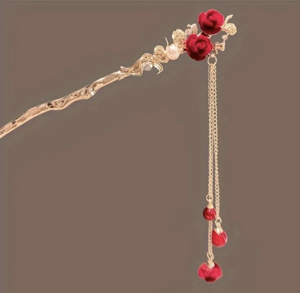 Шпилька-паличка для волосся 