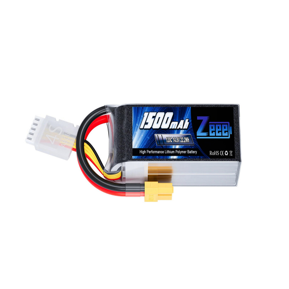 Аккумулятор Zee 14.8V 120C 1500mah 4S RC Li-po XT60 Киев - изображение 1