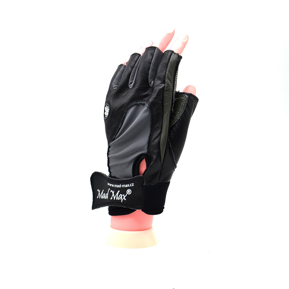 Рукавички для фітнесу MadMax MFG-820 MTi82 Black/Cool grey M Луцк - изображение 3