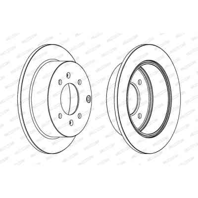 Тормозной диск FERODO DDF1448 Винница