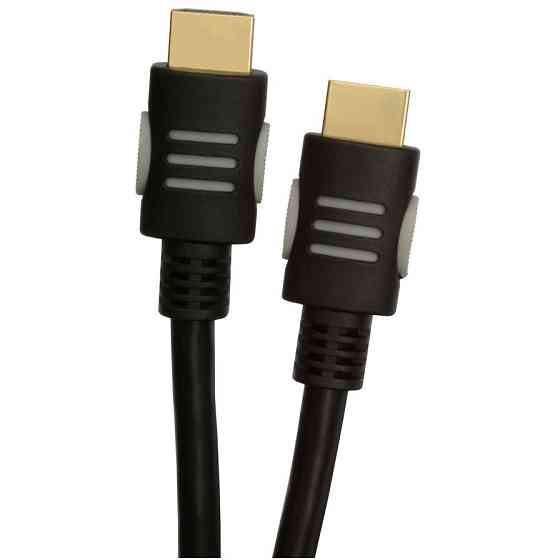 Кабель Tecro HDMI - HDMI V 1.4, (M/M), 15 м, Black (HD 15-00) Чорний Харків
