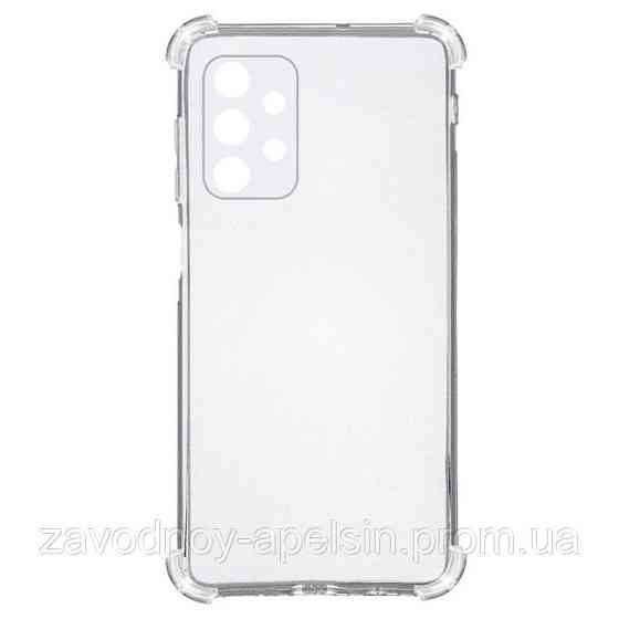 Samsung A73 A736 Прозорий чохол Захист камери + кути Одеса