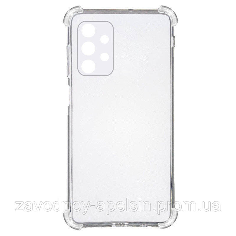 Samsung A73 A736 Прозрачный чехол Защита камеры + углы Одесса - изображение 1
