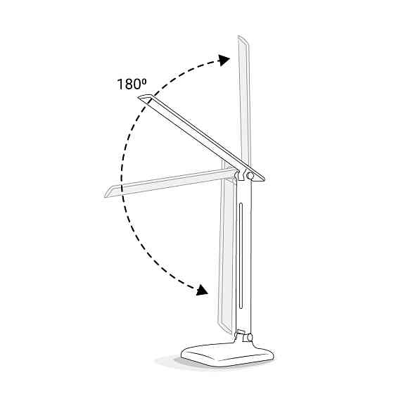 Світлодіодний настільний світильник Ardero DE1725ARD 9Вт 6500K білий Харків