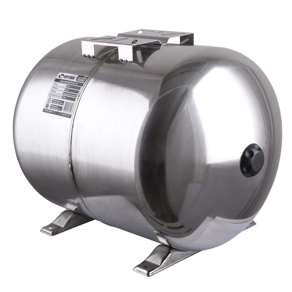 Гидроаккумулятор 100л OPTIMA 10bar гор. нержавейка (000027821) Киев - изображение 5
