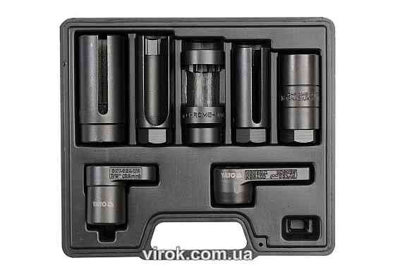 Набір насадок для лямбда-зонда і форсунок YATO, 7 елем.  [5] Одеса