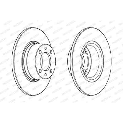 Гальмівний диск FERODO DDF1035 Вінниця