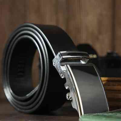 Ремень Vintage Мужской Черный (20289) Винница