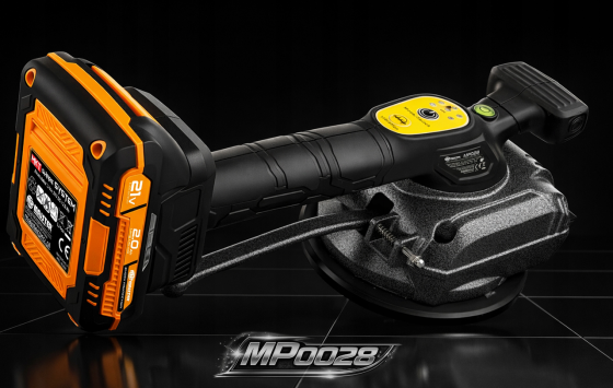 Віброприсоска для плитки + 2 акумулятори 2Аг 21В Majster Pro (Польща) Київ