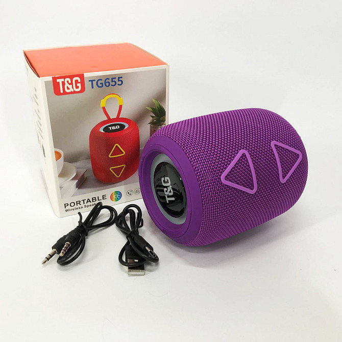 Bluetooth колонка с встроенной светодиодной подсветкой Колонка для вечеринки портативная UO-34 Львов - изображение 13