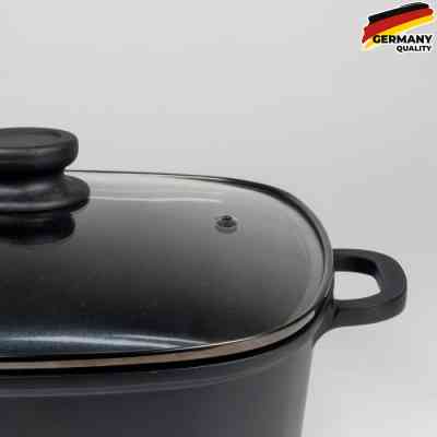 Сотейник Kela Atura з кришкою 28х28 см, 6 л (15166) Вінниця