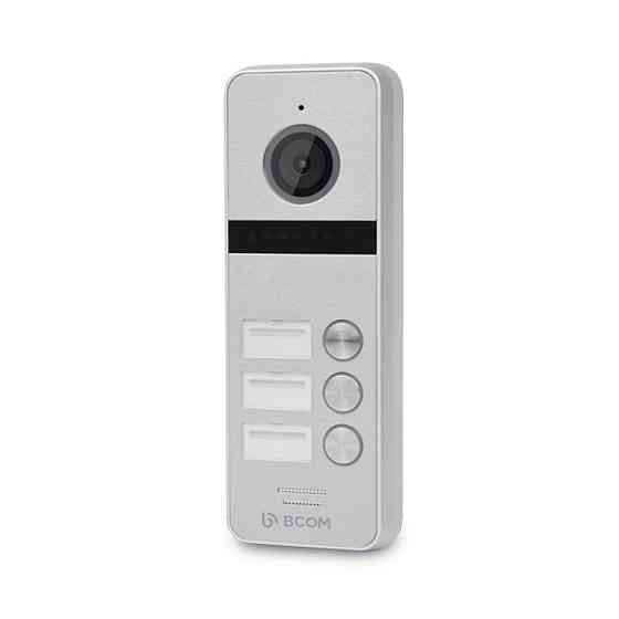 Відеопанель BCOM BT-403HD Silver на 3 абоненти Київ