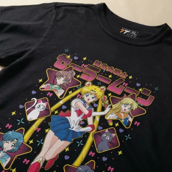 Футболка чоловіча з  принтом Сейлор Мун Розмір 48 Anime0990 Дніпро