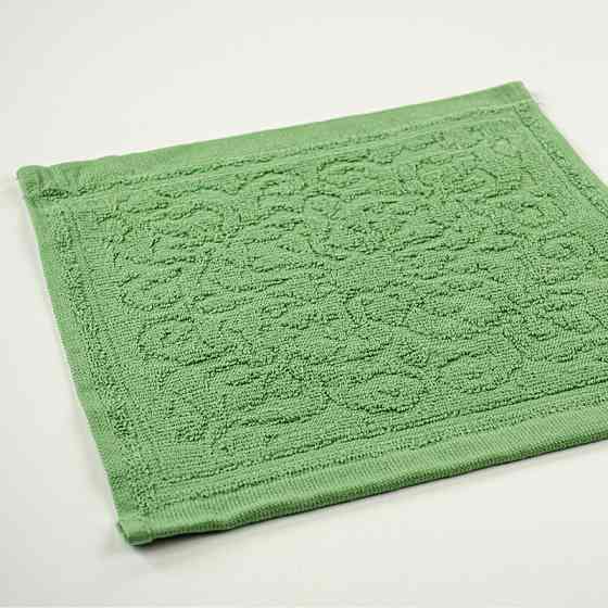 Кухонна жакардова серветка GM Textile 25х25см 380 г/м2 (Зелений) Суми
