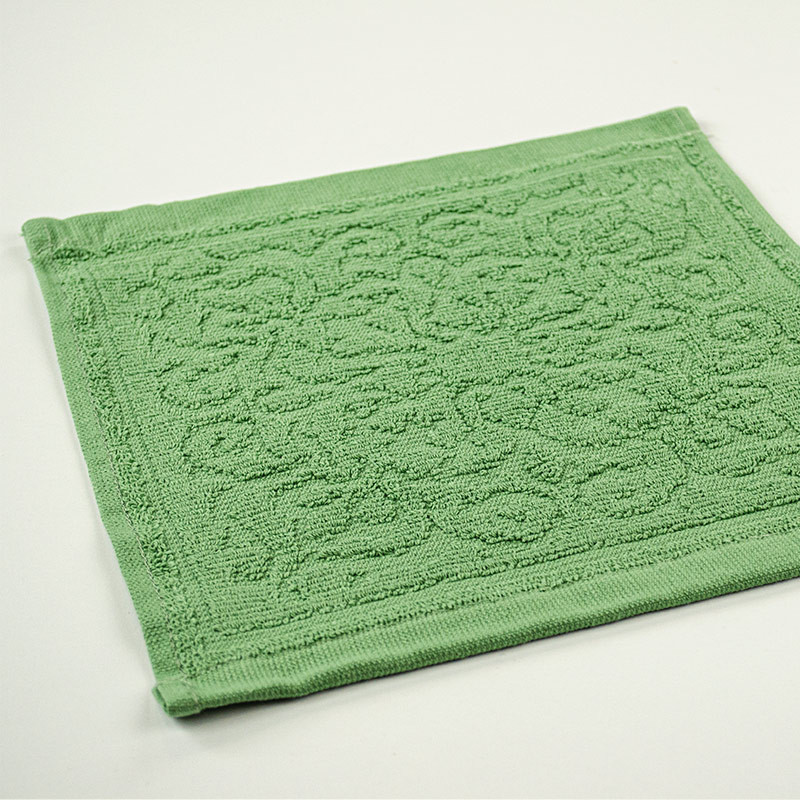 Кухонная жаккардовая салфетка GM Textile 25х25см 380 г/м2 (Зеленый) Сумы - изображение 2