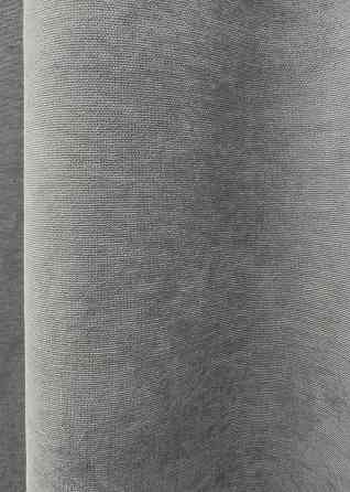 Комплект штор VR-Textil Мікровелюр Petek 200х270 2шт і Тюль 600х270 2012ш-1153т Сірий з білим 71-149/7 Київ