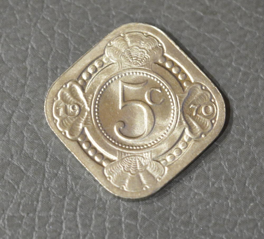 Нидерландские Антилы 5 центов 1970 год Полтава - изображение 1