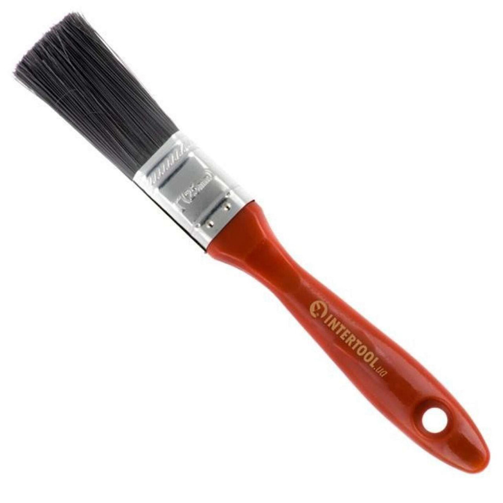 Кисть флейцевая 25*13*54 мм, пластиковая ручка Мукачево - изображение 1