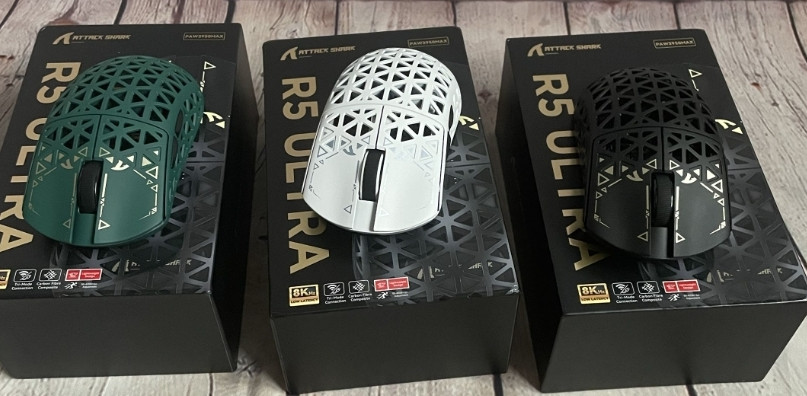 Attack Shark R5 Ultra ігрова мишка із карбону!! Харків - фото 1