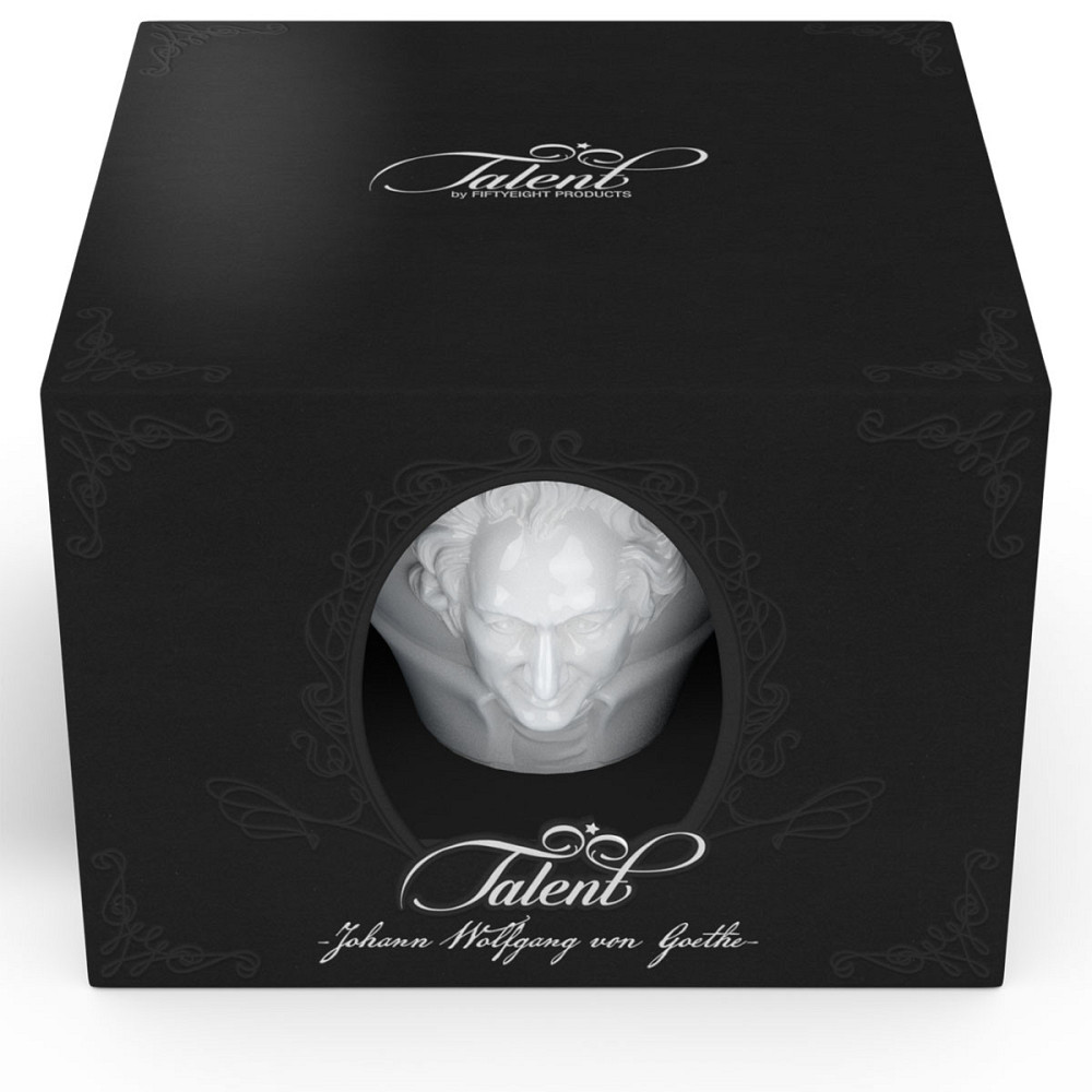 Чашка со блюдцем Tassen Иоганн Вольфганг фон Гете (260 мл) фарфоровая Белый Винница - изображение 8