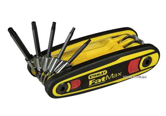 Ключі торцеві TORX розкладні STANLEY "FatMax" з фіксатором, 8 частин Одеса