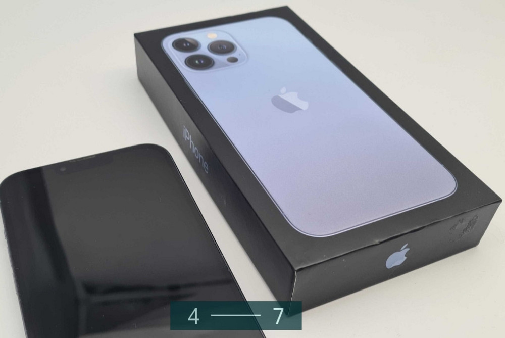 Айфон iPhone 13 Pro Max 256Gb. Sierra Blue Харків - фото 4