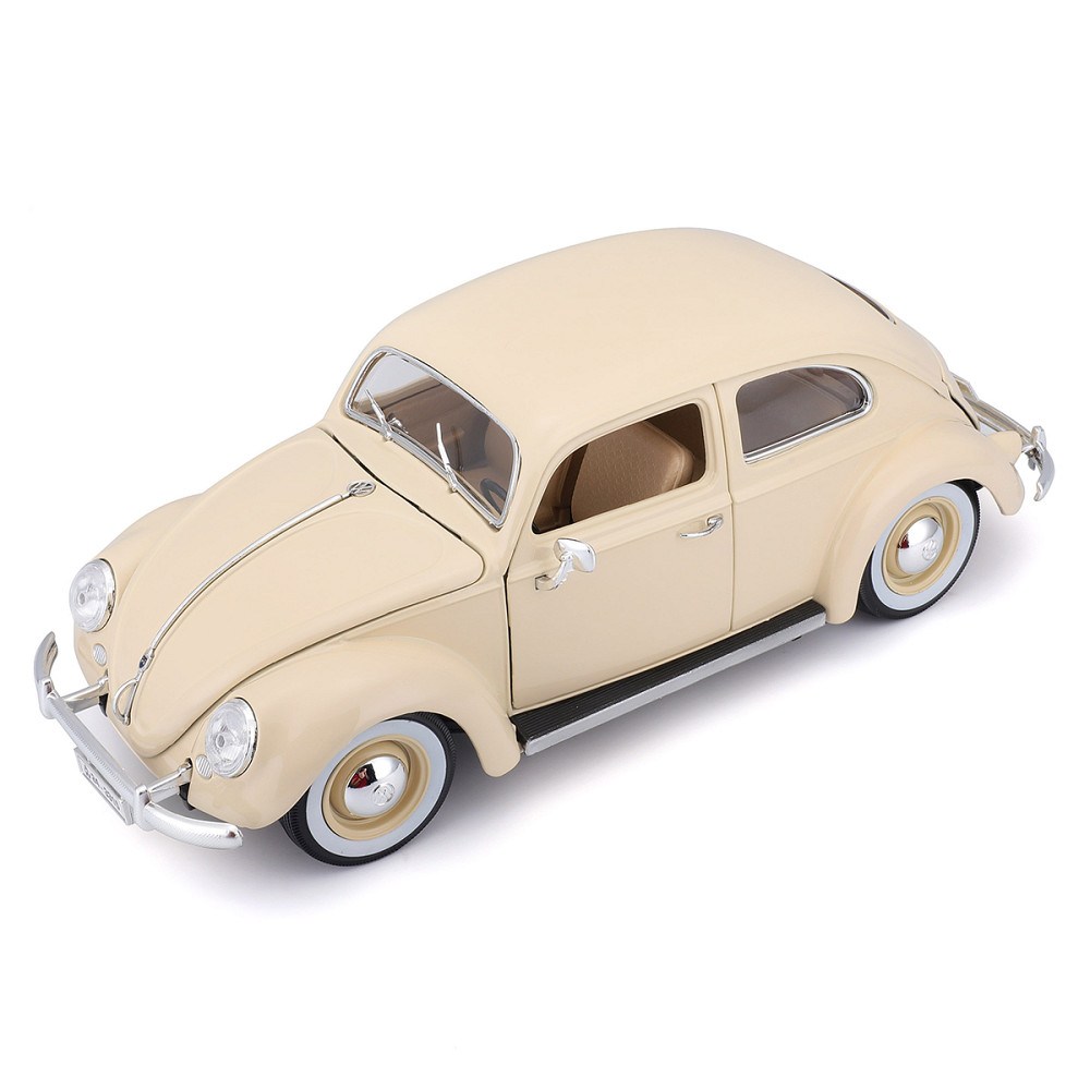 Автомодель - Volkswagen Käfer Beetle (1955) (бежевий, 1:18) Дніпро - фото 1