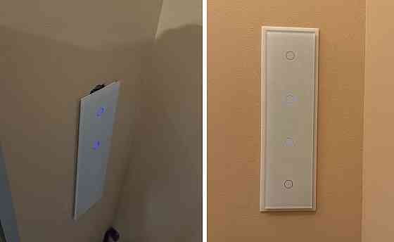 Накладка декоративна для вимикачів і розеток LIVOLO чорна (VL-ZCP-2B) Коломыя