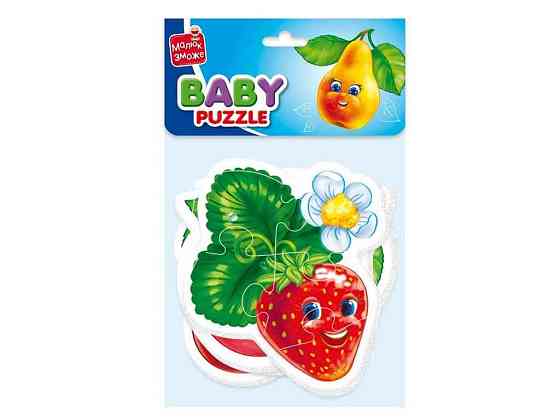 Беби Пазлы Фрукты VT1106-77 ТМ VLADI TOYS Киев