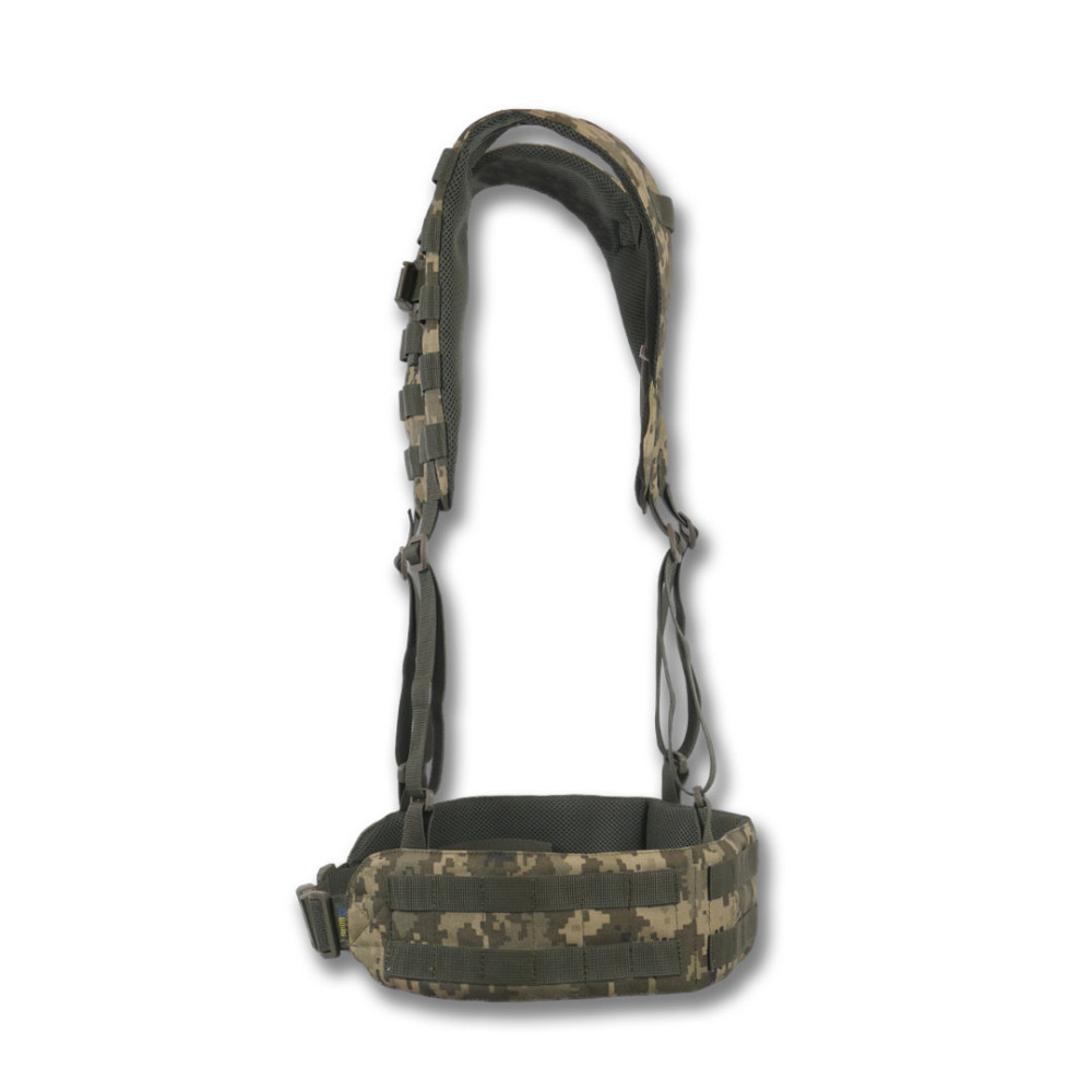 РПС Kiborg R-2 піксель. Розвантажувальна система РПС піксель, Ремінно плечова система, розгрузка Київ - фото 3