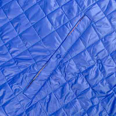 Плед Home Line 4 в 1 клітинка синя 140х190см (145268) Вінниця