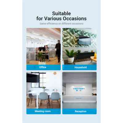 Кабель USB 2.0 AM-BM, 2.0 м, 480Mbps Printer PVC чорний Vention Вінниця