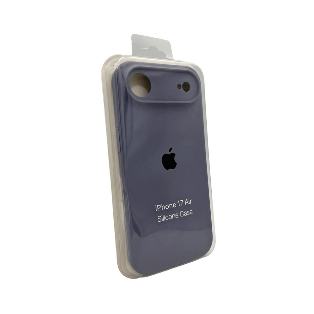 Чохол для смартфона Silicone Full Case AA Camera Protect for Apple iPhone 17 Air 28,Lavender Grey Київ - фото 2