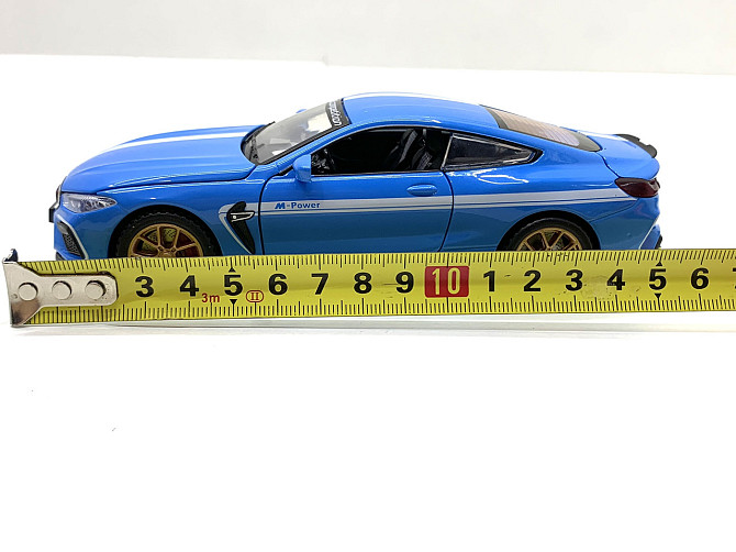 Машинка металева Авто Експерт BMW M8 1:32 відчиняються двері та багажник Синя (LF-04412) Чернігів - фото 10