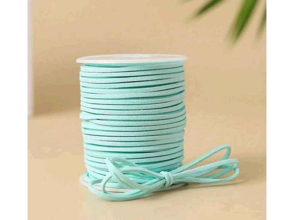 Шнур замшевый ~40м 2,6мм*1,3мм Тиффани ТМ КИТАЙ Киев - изображение 1