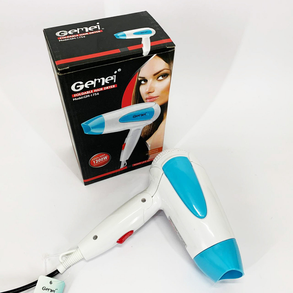 Мощный фен для волос Gemei, Профессиональный фен для работы, Хороший мощный фен дома и салона HP-53 Львов - изображение 12