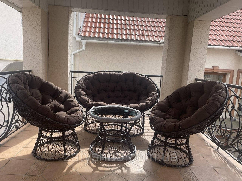 Балконная  мебель ротанговая с удобными накиками Киев - изображение 8