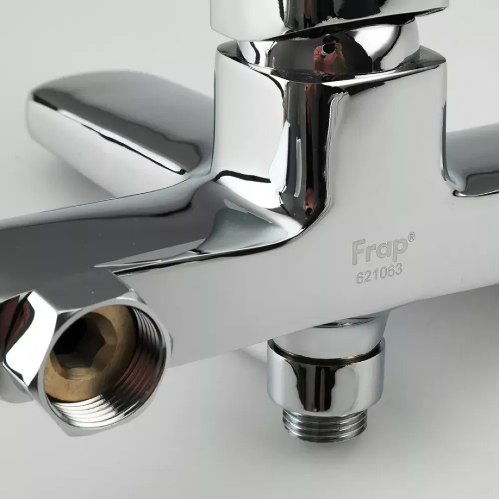 Змішувач для ванни з душовим гарнітуром Frap H60 F3260 хром Київ - фото 3