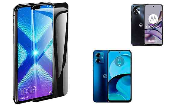 Защитное стекло NeoGlass для Motorola Moto E13, Moto E14 – ультрапрозрачное и устойчивое Киев