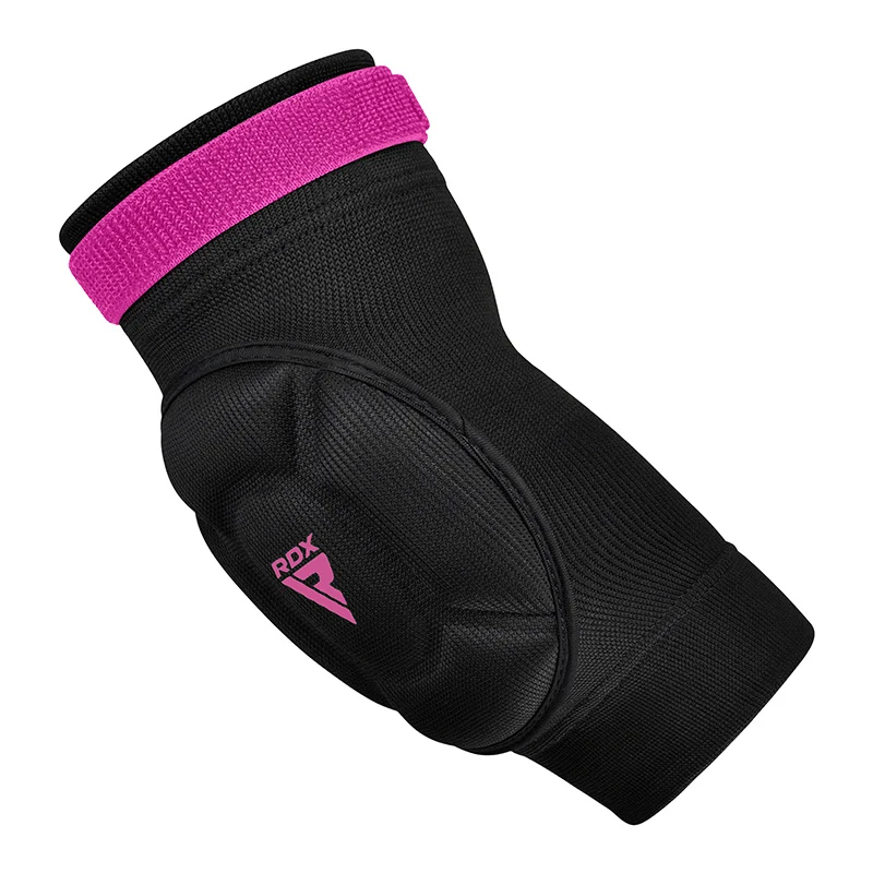 Налокітники спортивні RDX Hosiery Elbow Foam Black/Pink M Каменское - изображение 2