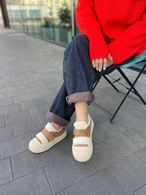 Egga Угги жіночі EGGA -33 руді (зима, шкіра натуральна) (5682) Коломия - фото 2