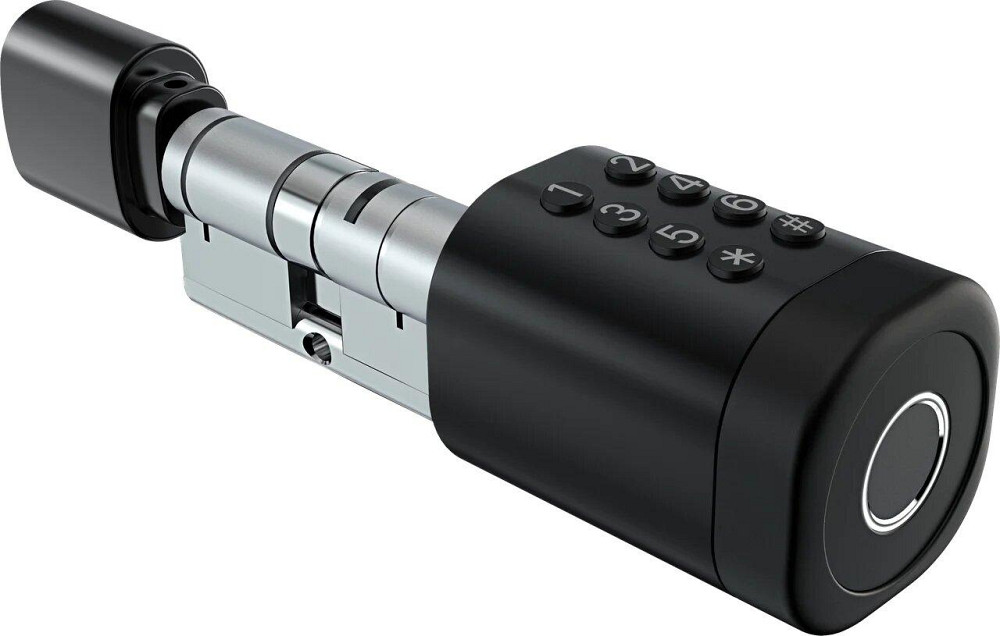 PES Cylinder Black 35х35Т кодовый смарт-цилиндр для замка Киев - изображение 4