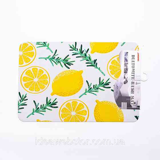 Килимок універсальний діатомітовий Lemony 58*38 см прямокутний Yiwu HP-42-214 Київ