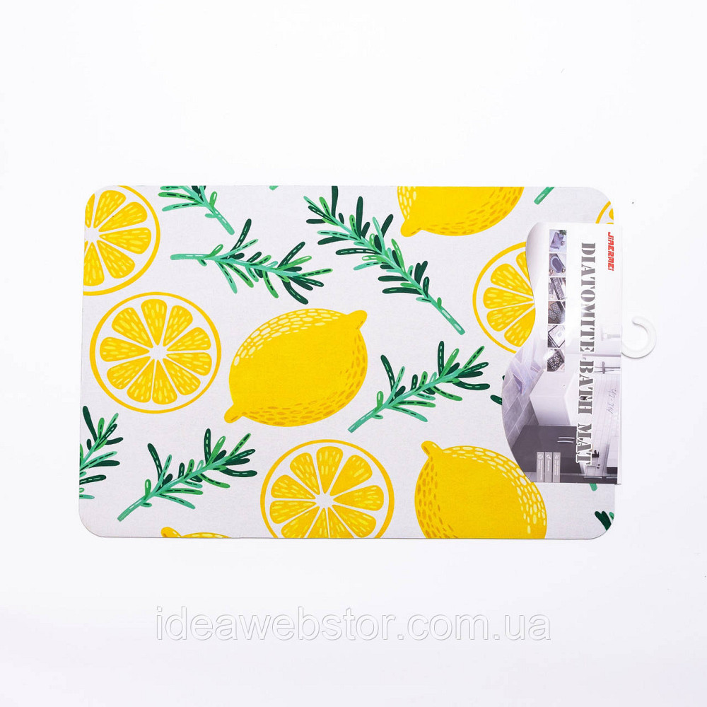 Килимок універсальний діатомітовий Lemony 58*38 см прямокутний Yiwu HP-42-214 Київ - фото 4