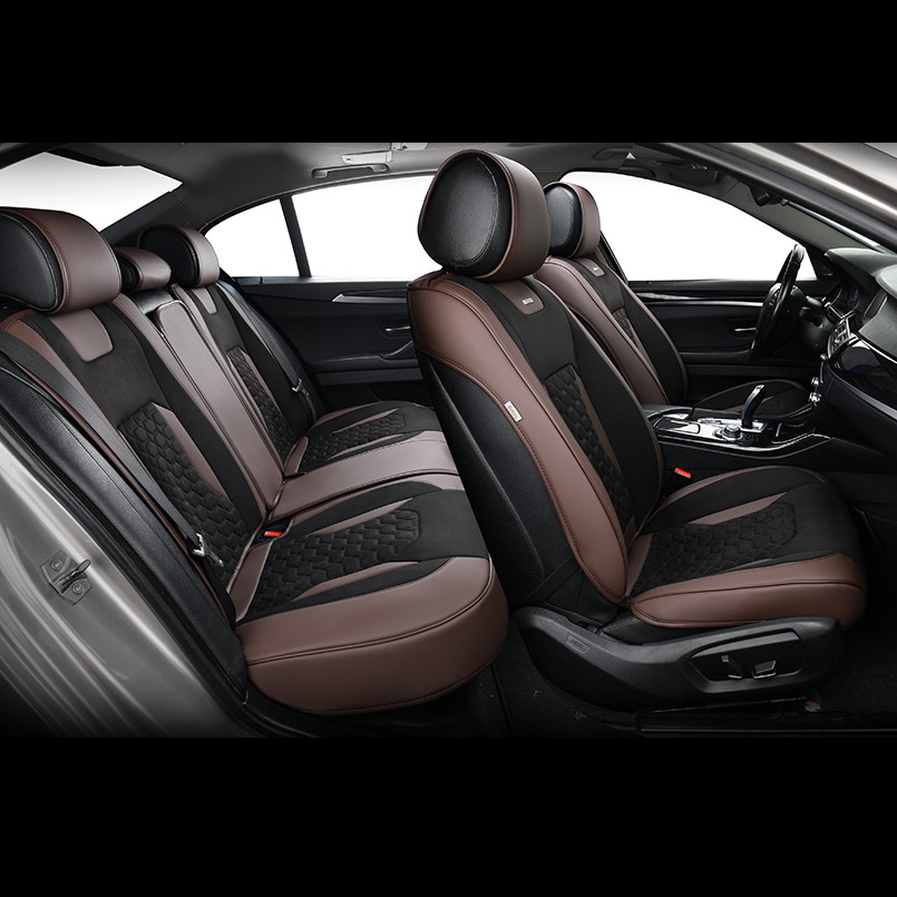 Комплект, 3D чохли для сидінь Beltex Montana, black-brown Львів - фото 9