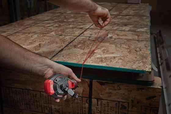 Шнур розмічальний довжиною 30 м у комплекті з крейдовим порошком червоний MILWAUKEE Одеса