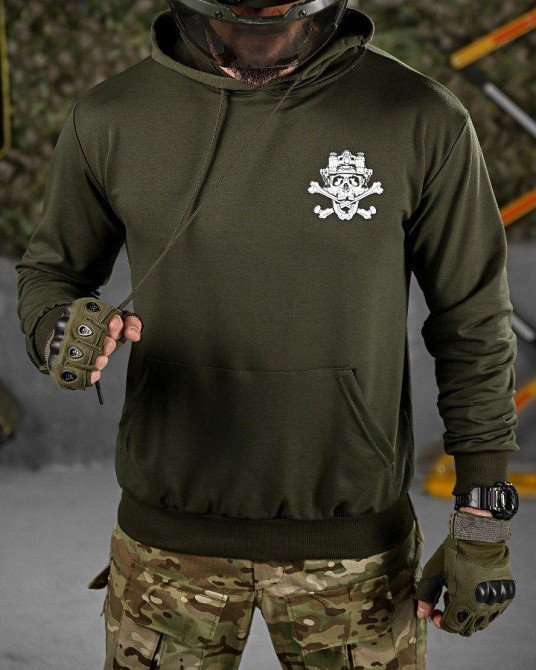 Тактическая худи MAKLIN Girl  трон олива  ДЛ7068 Одесса - изображение 4