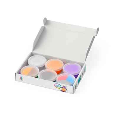 Набор для творчества Lipaka пластилина самозатверд. Коровка, пёсик, овца (60024-UA01) Винница