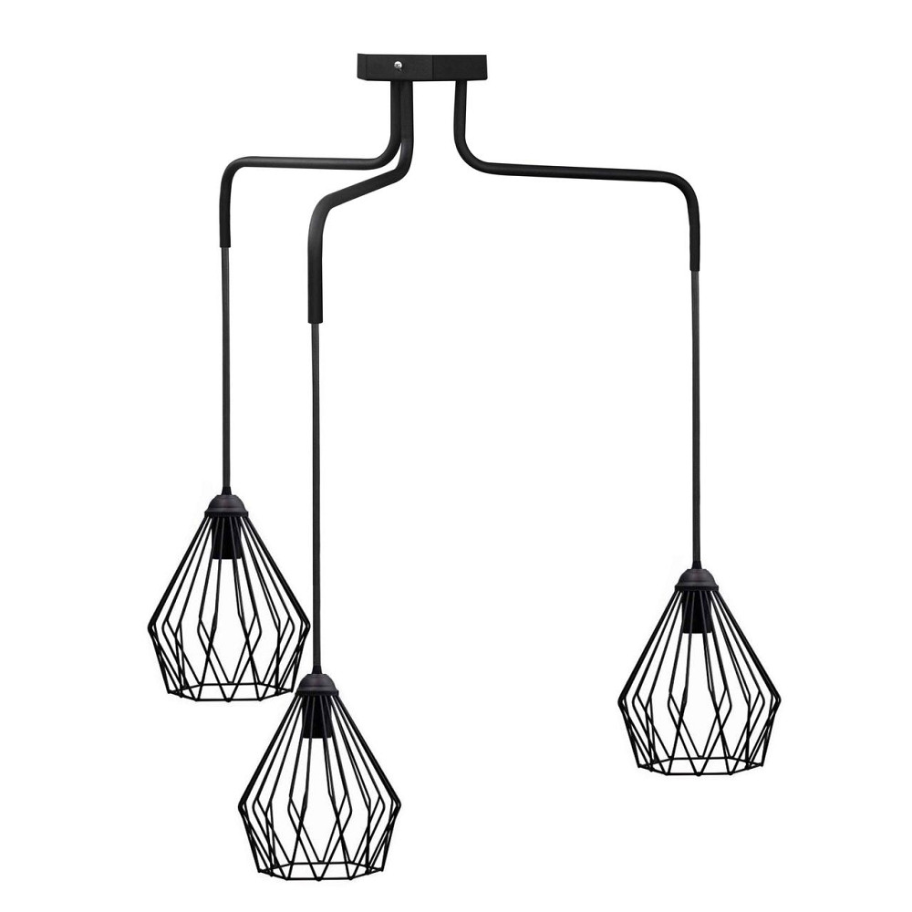 Лофт светильник подвесной Е27-3 Silvia NL 105371-3 Киев - изображение 1